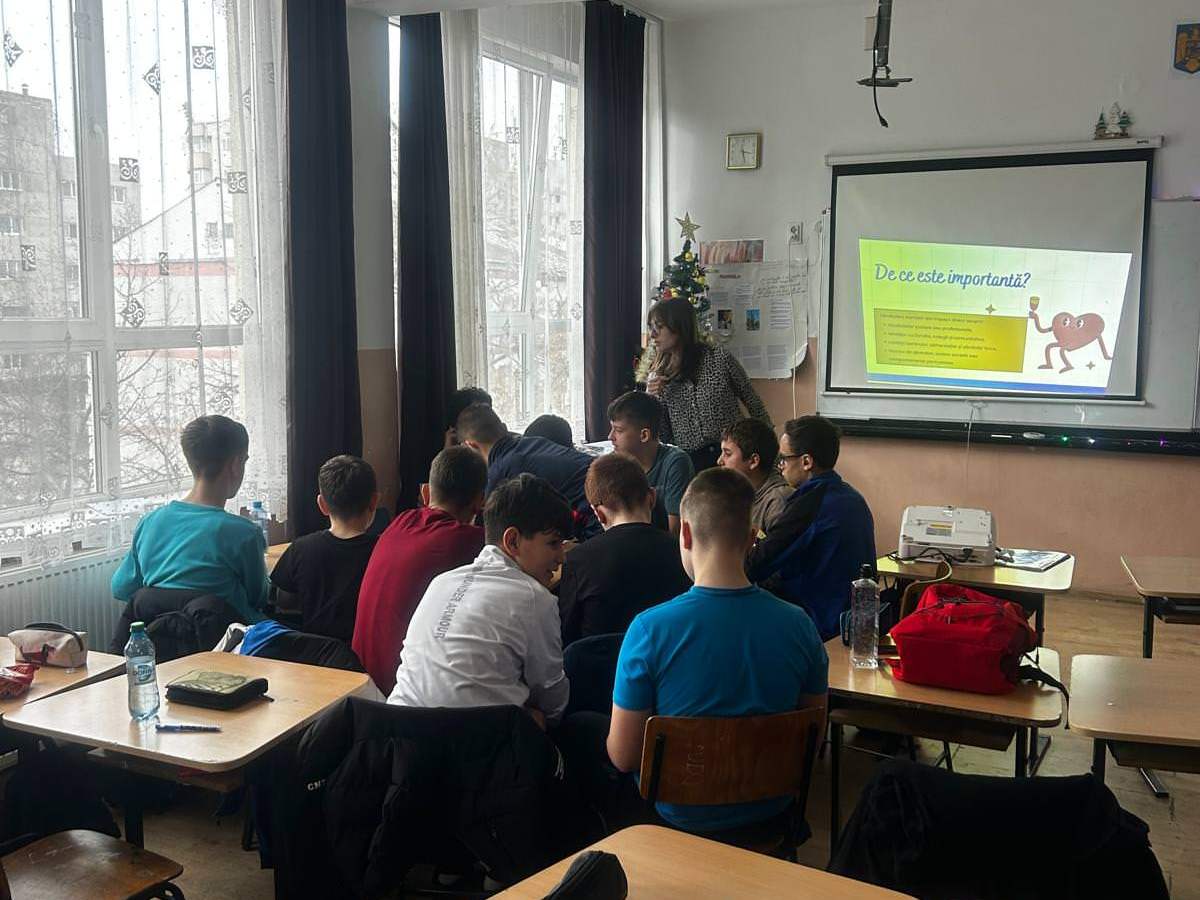 Informare despre sănătate mintală cu tinerii din&nbsp;Botoșani