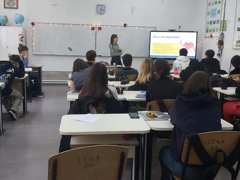 Discuții despre sănătate mintală cu tinerii din&nbsp;Botoșani