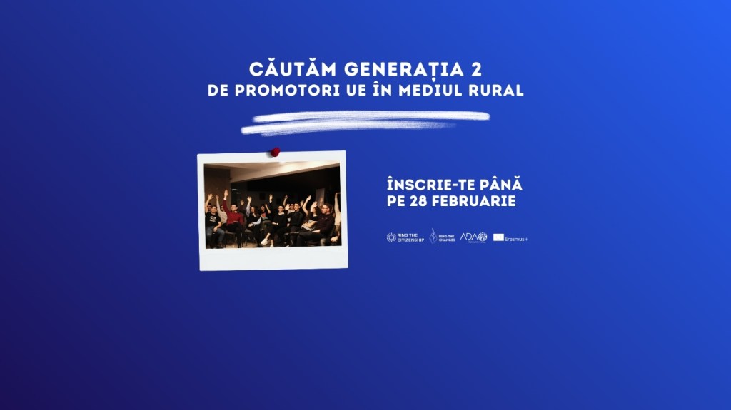 Devino Promotor UE în Mediul Rural | Ring the Citizenship&nbsp;2.0